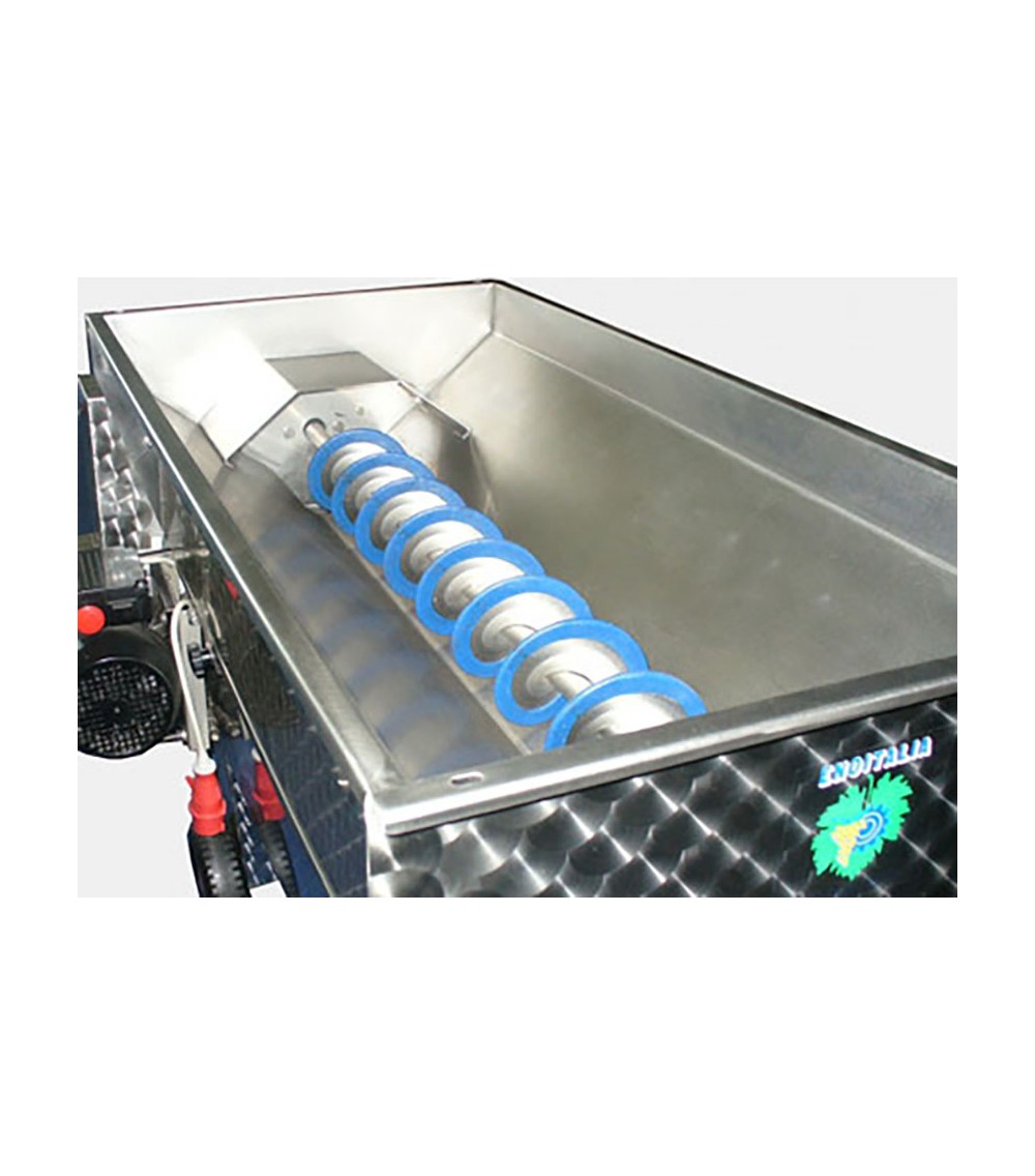 DIRASPATRICE CENTRIFUGA INOX, completa di cassonetto 4500-5500 Kg/h DIRASPATRICE CENTRIFUGA INOX, completa di cassonetto 4500-5500 Kg/h