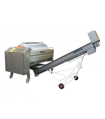 Attrezzature per ricezione e selezione uva, frutta, olive, acquisto e vendita on line