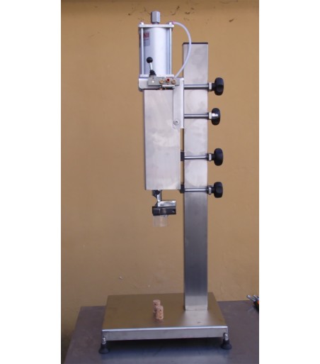 Levatappi per tappi SUGHERO NATURALE e SINTETICO raso Pneumatico 500 bottiglie/ora