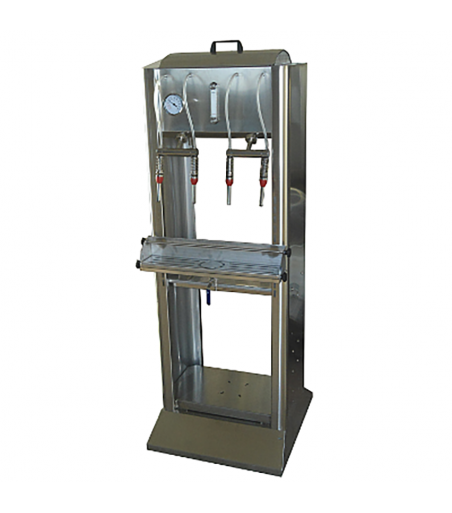 Riempitrice a gravitazione carrellata 4 BECCHELLI 670 lt/h