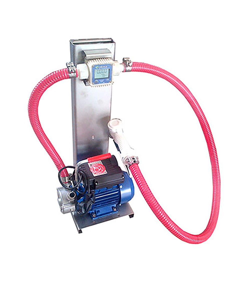 Dispenser di riempimento con pompa Inox 2460 lt/h