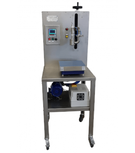 RIEMPITRICE A BILANCIA per riempimento liquidi densi o con solidi in sospensione Pompa  4500 lt/h