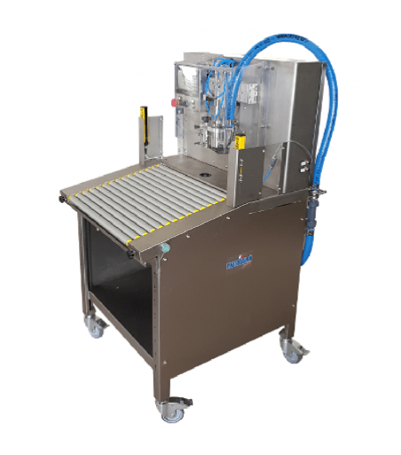 RIEMPITRICE BAG IN BOX PER LIQUIDI CALDI con pompa 4.500 lt/h