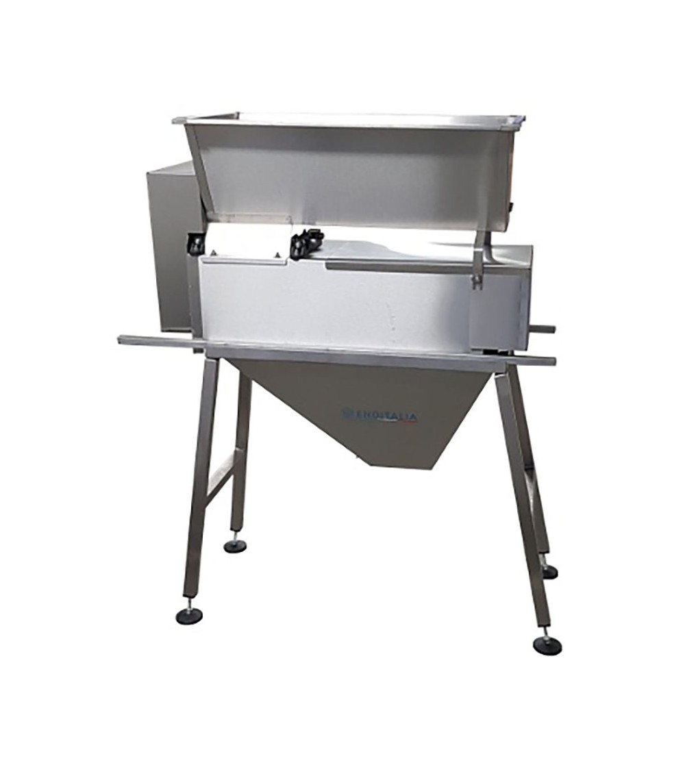 Sgranatrice per melograne - in lamiera inox HP 2 rulli fissi 1200 kg/h