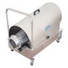 Filtro rotativo a gravitazione con pompa inox 1000 kg/h