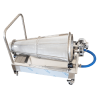 Filtro rotativo a gravitazione con pompa inox 1000 kg/h