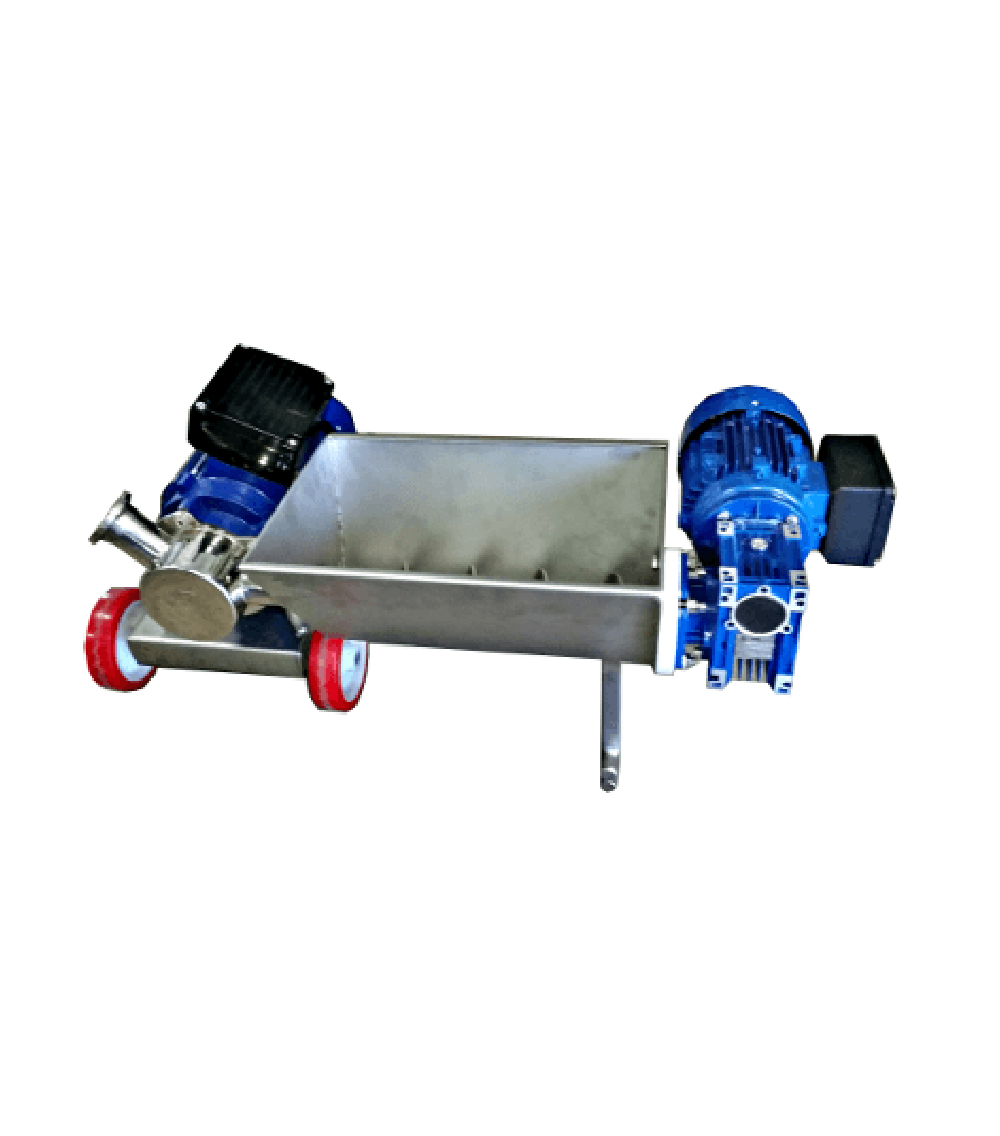 Vasca Motorizzata con sonde di livello automatiche, pompa e tramoggia 2000 Kg/h Vasca Motorizzata con sonde di livello automatiche, pompa e tramoggia 2000 Kg/h