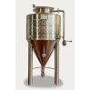 Fermentatore Isobarico 600 lt. INOX di forma cilindrica verticale Fermentatore Isobarico 600 lt. INOX di forma cilindrica verticale