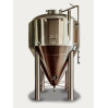 Fermentatore Isobarico 1.800 lt. INOX di forma cilindrica verticale Fermentatore Isobarico 1.800 lt. INOX di forma cilindrica verticale