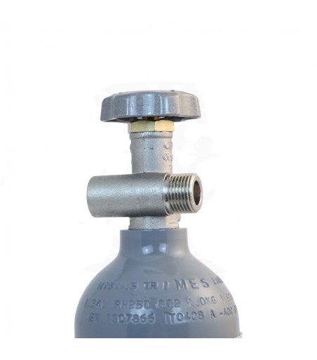 Bombola CO2 in lega leggera da 1 Kg