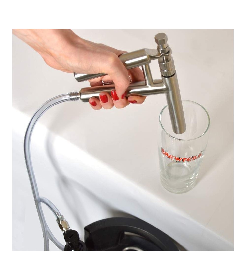 Pluto Beer Gun inox attacco jolly