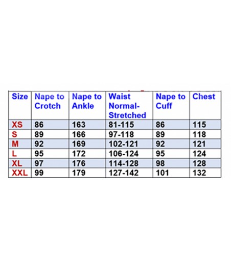 TUTA AREATA - 3 strati areata con maschera scherma - Taglia XL