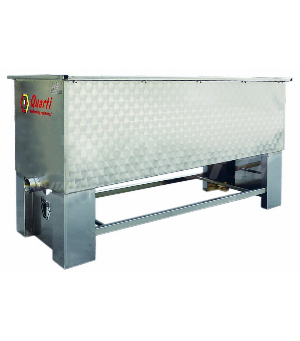 BANCO in acciaio inox per disopercolare cm. 156x48x47 BANCO in acciaio inox per disopercolare cm. 156x48x47