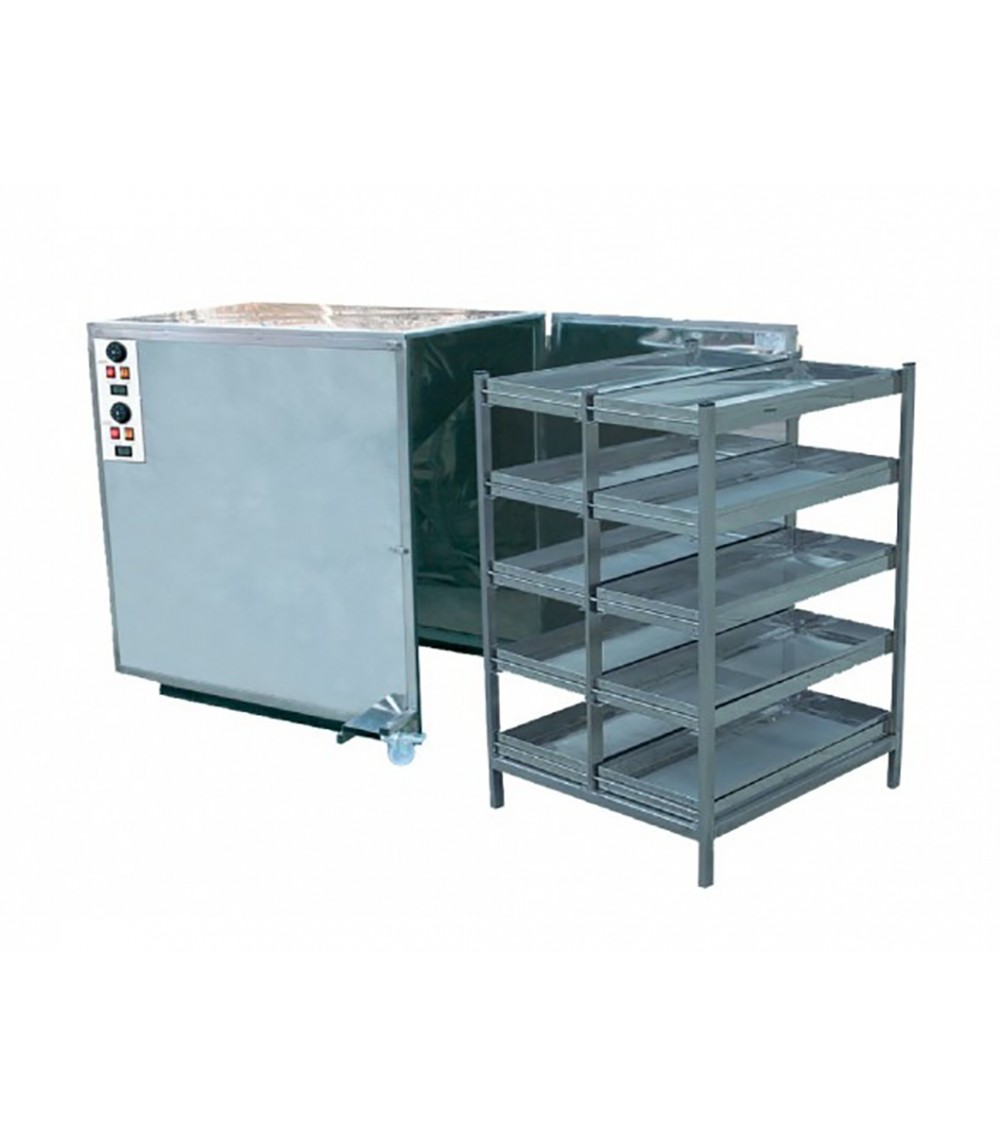 CAMERA CALDA per 2 fusti miele da 300 Kg