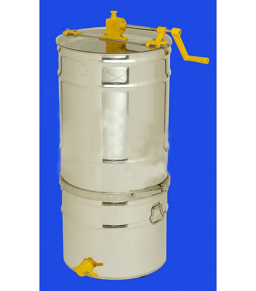 SMELATORE TANGENZIALE KIT inox per 3 favi langstroth SMELATORE TANGENZIALE KIT inox per 3 favi langstroth