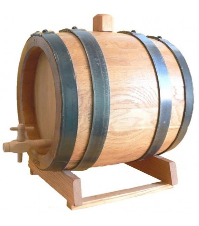 Botte in Acacia LT. 60 cerchi in ferro