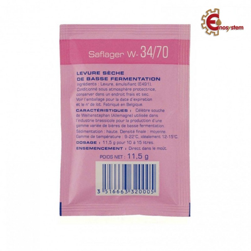 Lievito Fermentis SAFLAGER W 34-70 - Bavarian Lager gr 11