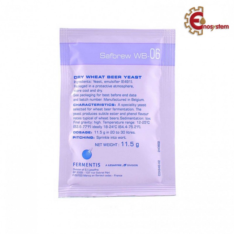 Lievito Fermentis SAFEBREW WB-06 -Wheat gr 11