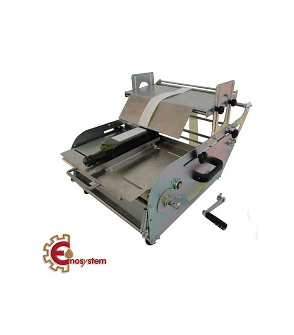 Etichettatrice manuale PER BOTTIGLIE QUADRE, TONDE E LATTINE OLIO 150-200 contenitori/ora Etichettatrice manuale PER BOTTIGLIE QUADRE, TONDE E LATTINE OLIO 150-200 contenitori/ora