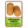 Tappo a raso sintetico 23x38 (100 pz) Tappo a raso sintetico 23x38 (100 pz)