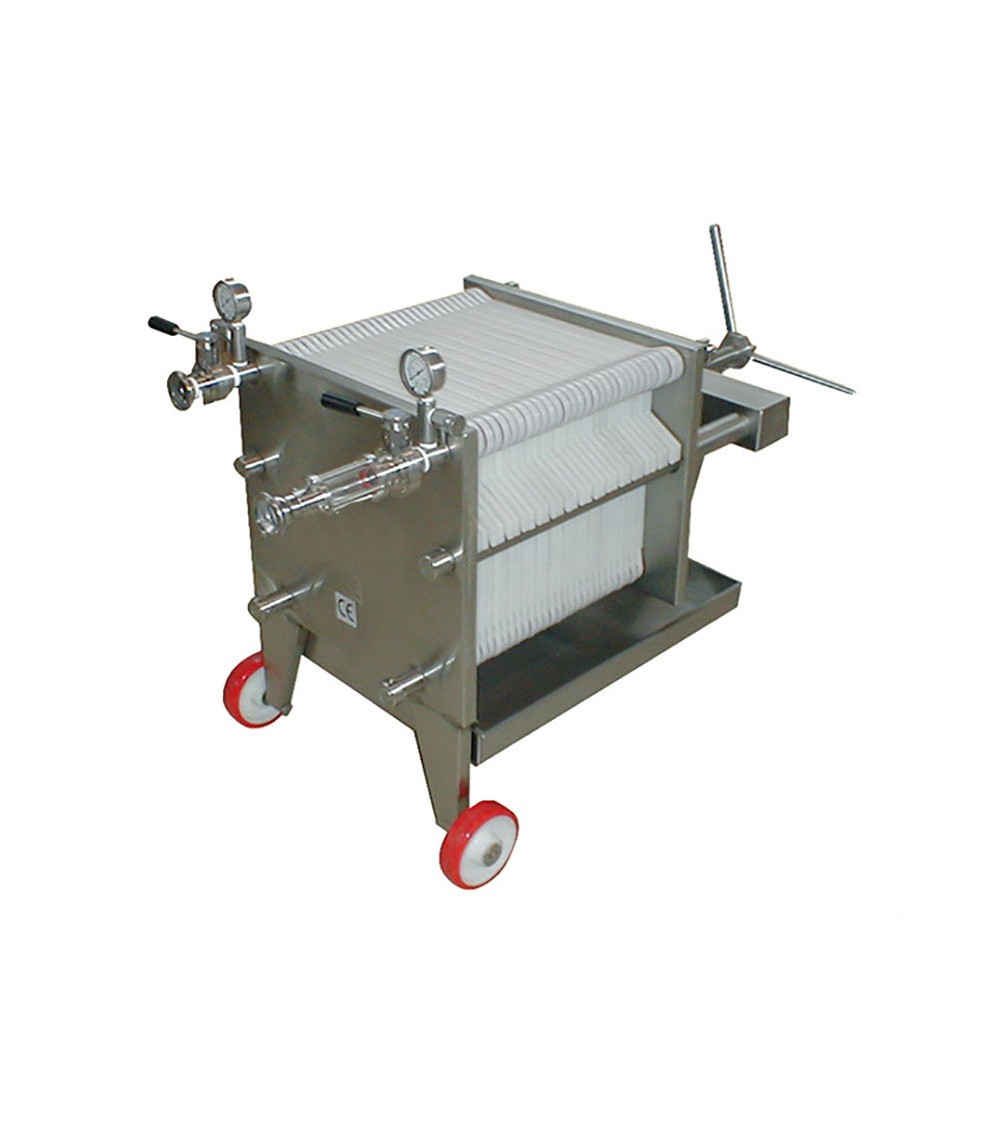 FILTRI A PIASTRE 40x40 - OLIO - CON POMPA GIRANTE NBR 220V - 40 piastre