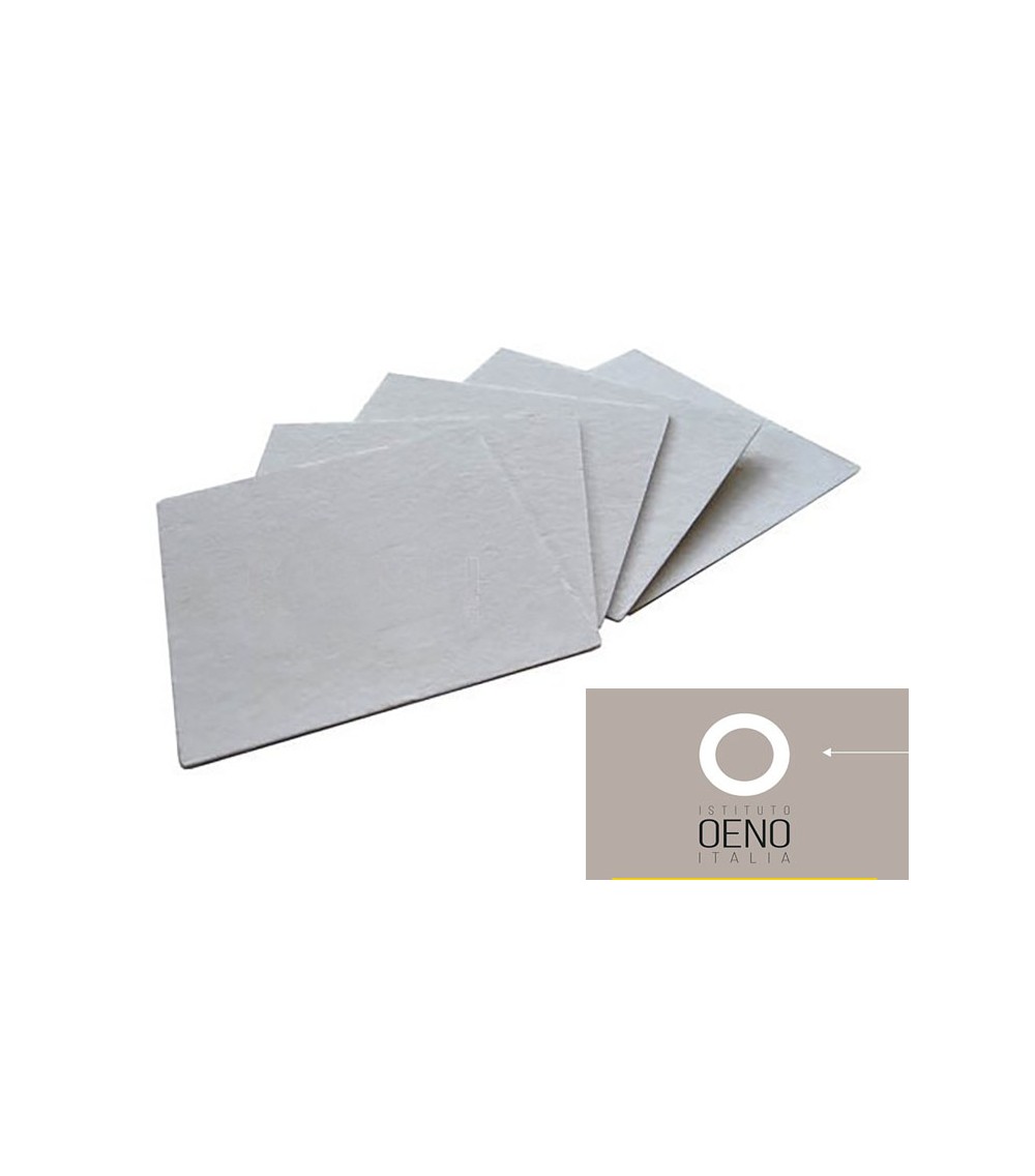 Strati filtranti 40x40 finali 0,2 - 0,45 micron OENOPAD XF/SS conf da 25 Strati filtranti 40x40 finali 0,2 - 0,45 micron OENOPAD XF/SS conf da 25