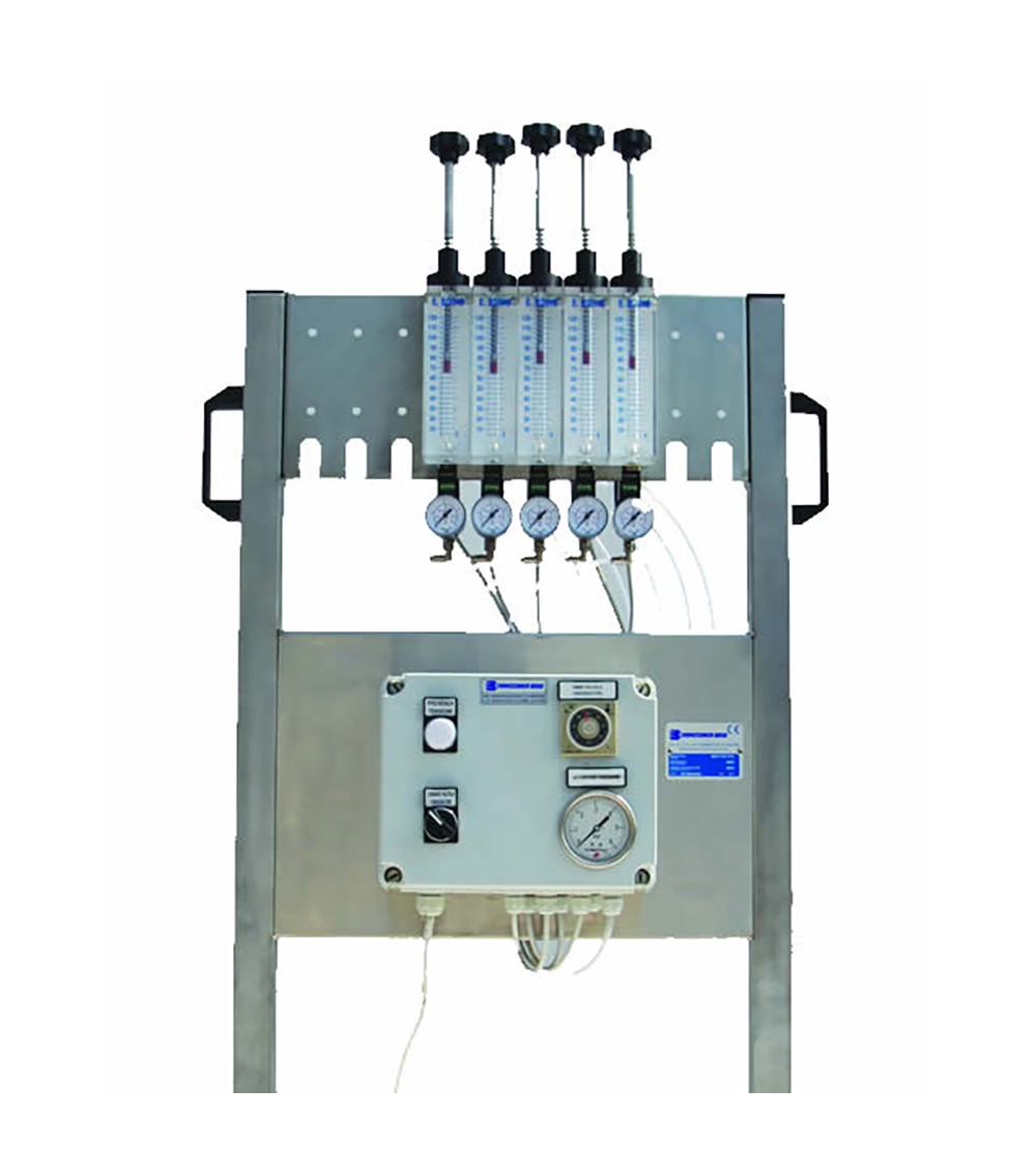 MICRO-OSSIGENATORE con pannello di controllo in PVC x 3 serbatoi MICRO-OSSIGENATORE con pannello di controllo in PVC x 3 serbatoi