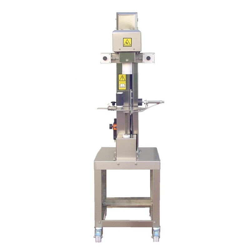 Avvitatrice pneumatica capsule carrello in acciaio inossidabile