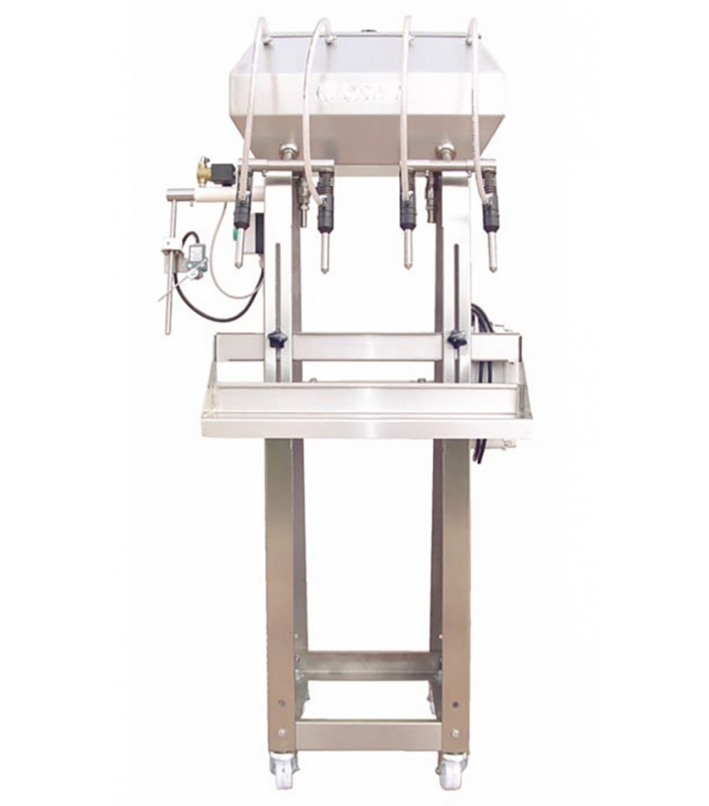 RIEMPITRICE semiautomatica CARRELLATA 4 becchi RIEMPITRICE semiautomatica CARRELLATA 4 becchi