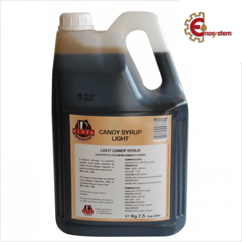 Sciroppo di Zucchero Candito Chiaro 7.5 kg Sciroppo di Zucchero Candito Chiaro 7.5 kg