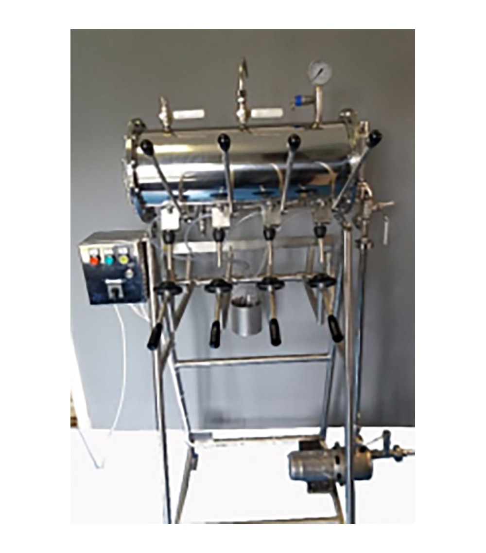 DOSATRICE ISOBARICA 6 TESTE 200-300 bottiglie/ora