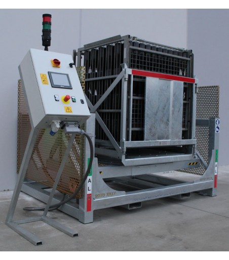 Macchina ruotante per remuage automatico 30.000 bottiglie annue