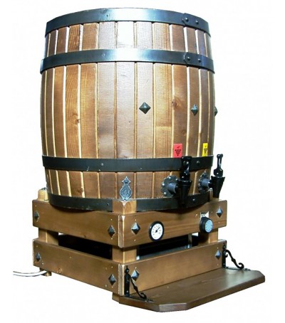 Unità di mescita vino 49×49×h81 cm in legno d’acero con vasca doppia inox