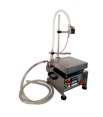 Riempitrice Semiautomatica a Volume o Peso per Olio e Bag in Box