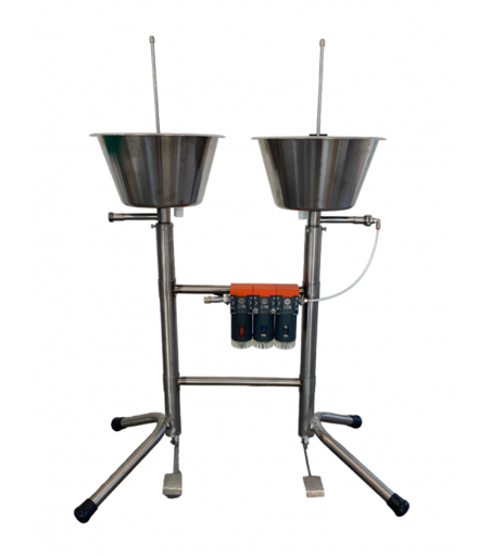 Soffiatrice / Sciacquatrice con Filtri per Bottiglie