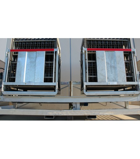 Macchina ruotante per remuage automatico – 60.000 bottiglie/anno, acciaio zincato, PLC touch screen