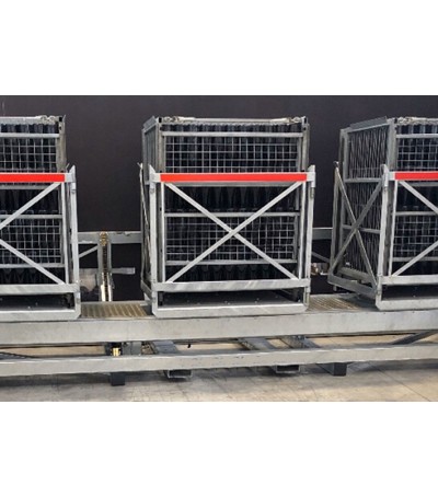 Macchina ruotante per remuage automatico 90.000 bottiglie annue