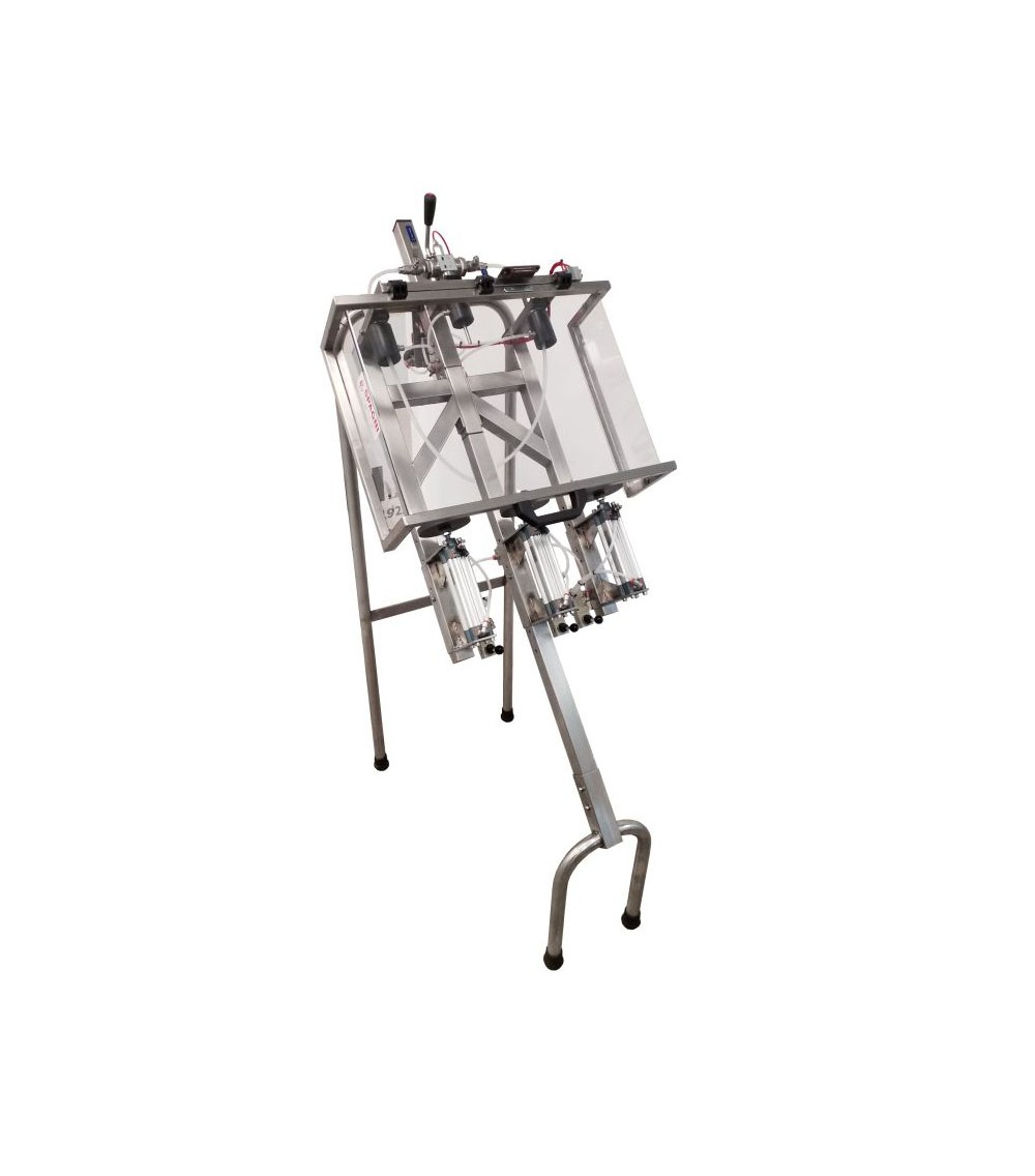 Travasatrice isobarica per Metodo Champenois - formati bottiglie personalizzabili Travasatrice isobarica per Metodo Champenois - formati bottiglie personalizzabili