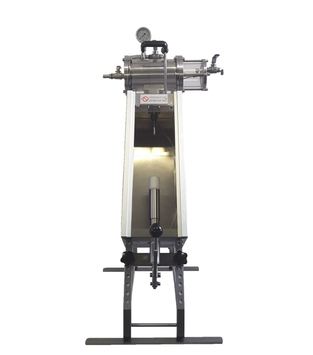 TRAVASATRICE isobarica automatica da AUTOCLAVE e KEGS - 1 valvola erogatrice - 40 bott/ora TRAVASATRICE isobarica automatica da AUTOCLAVE e KEGS - 1 valvola erogatrice - 40 bott/ora