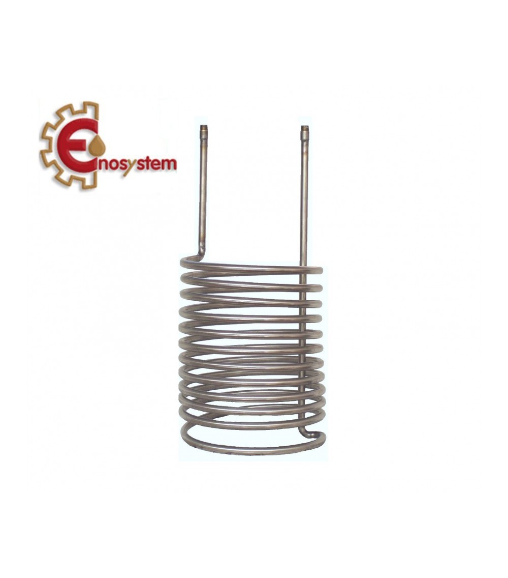 SCAMBIATORE A SERPENTINA diametro 350 mm acciaio inox aisi 304