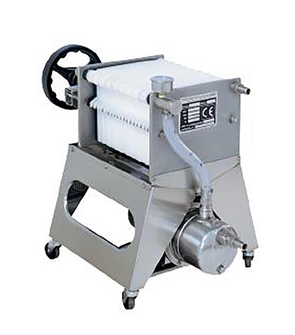 Filtro Jolly 10 piastre per olio senza pompa  telaio da 20 piastre