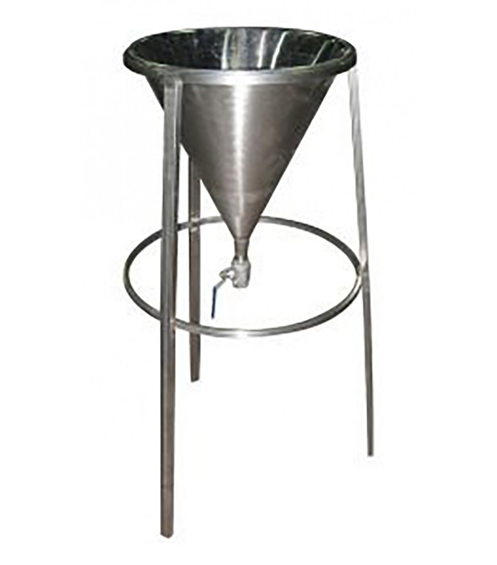 Dosatore inox gravitazionale marmellate Dosatore inox gravitazionale marmellate