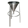 Dosatore inox gravitazionale marmellate Dosatore inox gravitazionale marmellate