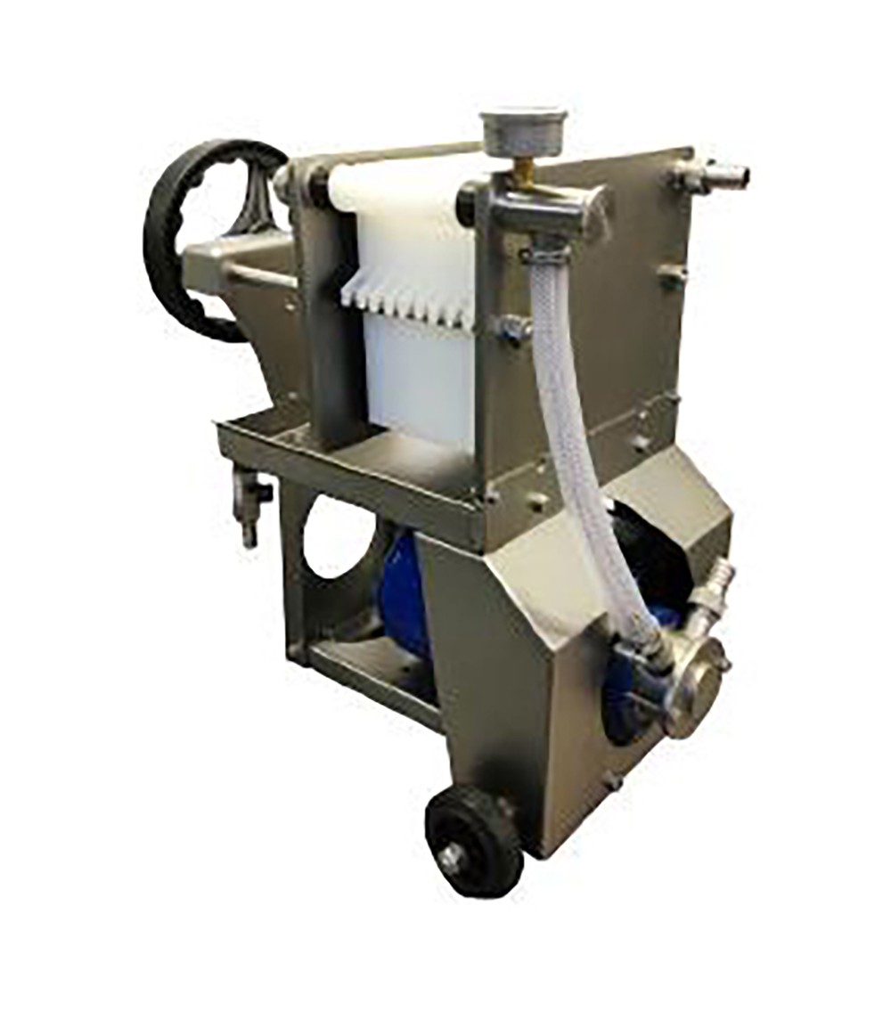 MINIJOLLY CON 6 PIASTRE con pompa GG.20 MF 220V con telaio da 10 piastre 50 LITRI/ORA