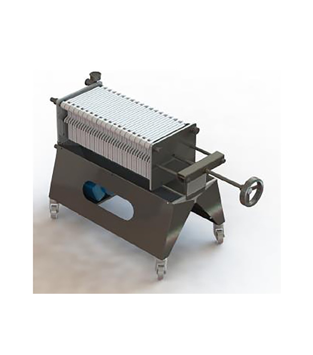 Filtro JOLLY 40 con pompa e girante in gomma GG.20 TF 380V con telaio da 40 piastre