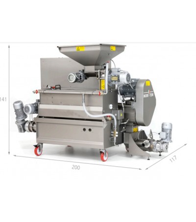 Frantoio Monoblocco 90 - 100 Kg / ora - 220 V CON POMPA SANSA