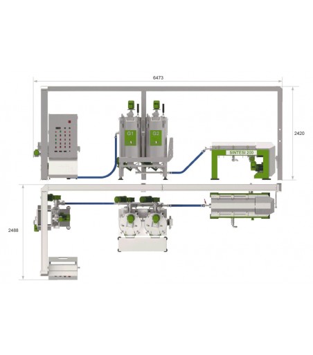Impianto Oleario 180 - 200 Kg / ora - 2 Gramole Controllo totale temperature