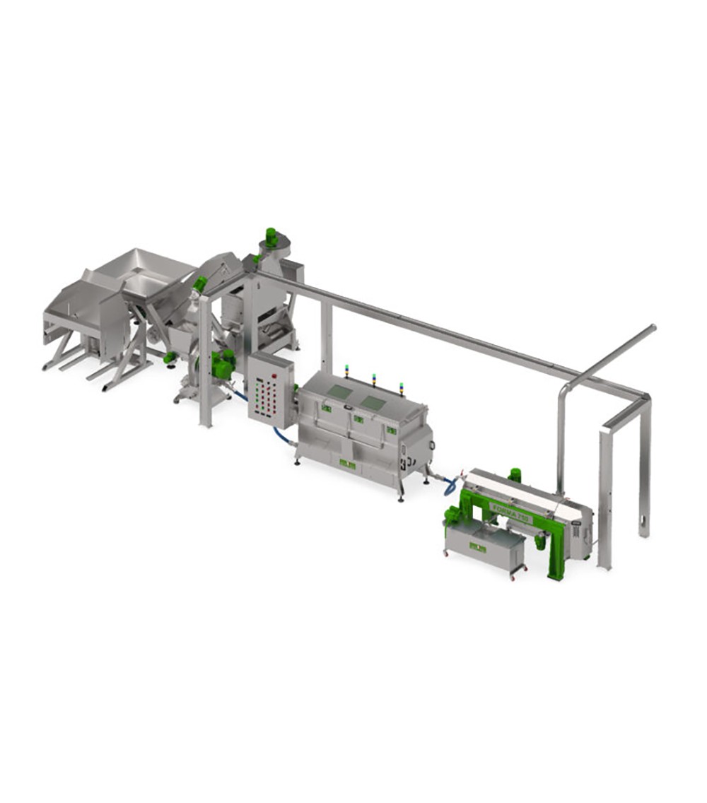 Impianto Oleario 2 Gramole 250 Kg / ora - Gramole chiuse