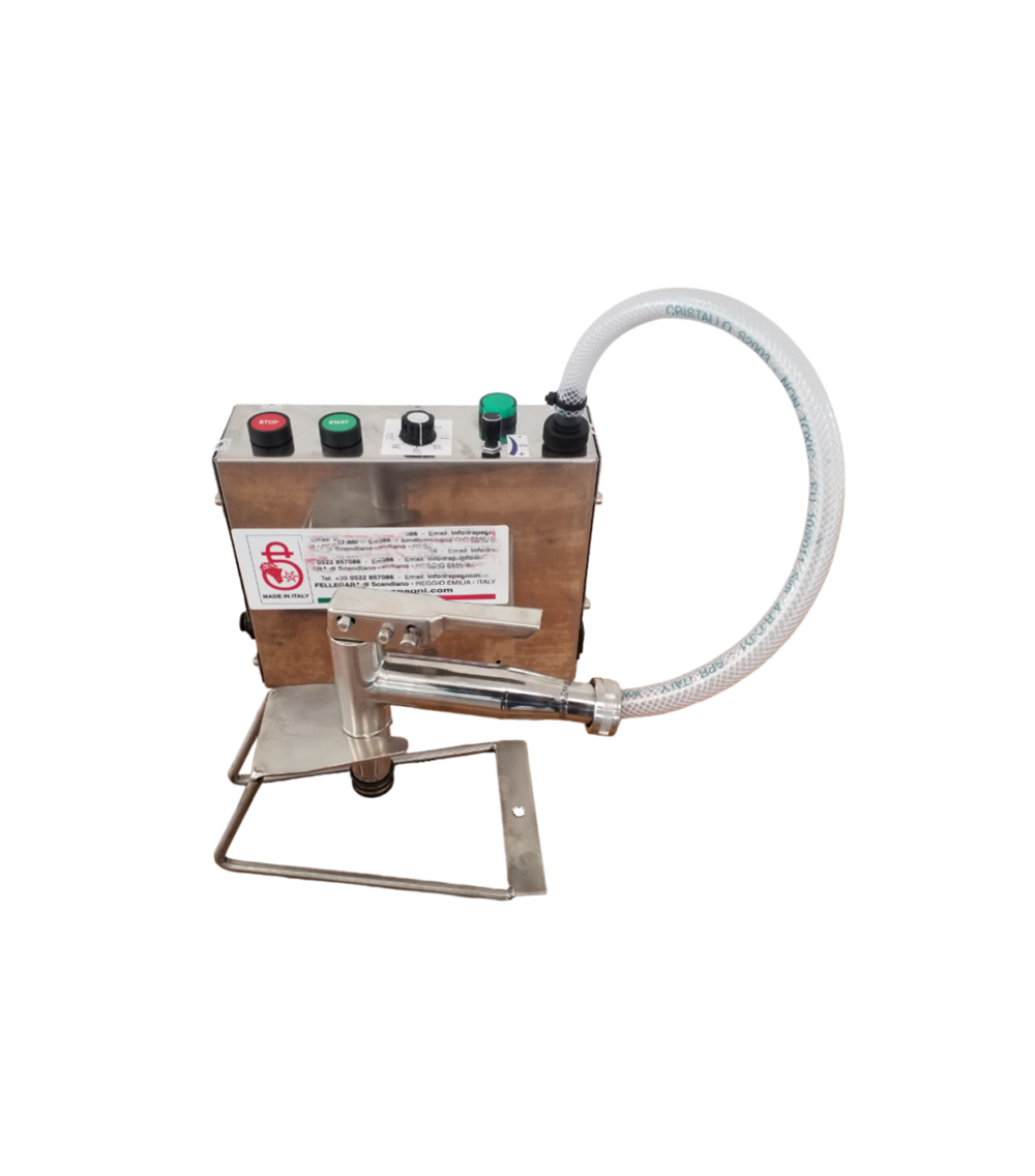 Riempitrice semiautomatica OLIO a volume prestabilito 1-2-3-5-10 lt Riempitrice semiautomatica OLIO a volume prestabilito 1-2-3-5-10 lt