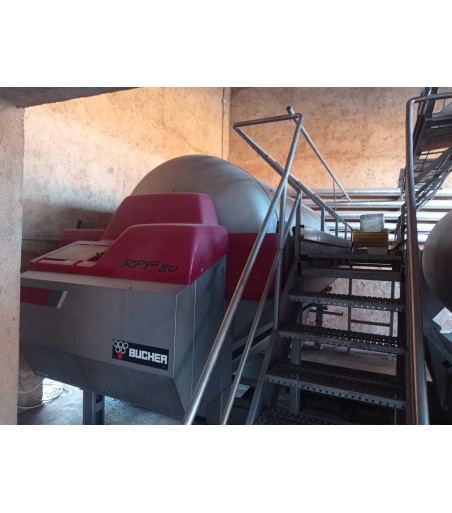 PRESSA PNEUMATICA BUCHER RPF 80 - USATA